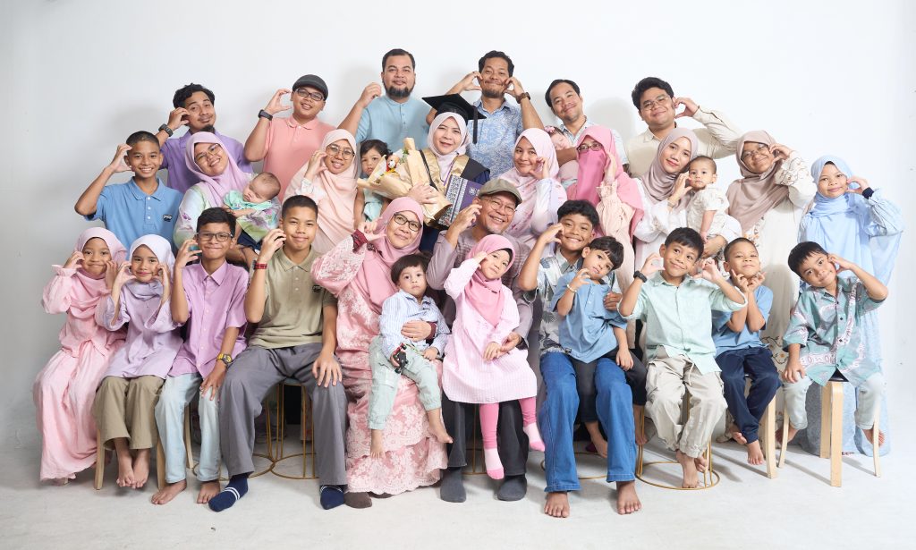 Family Portrait In Studio 2