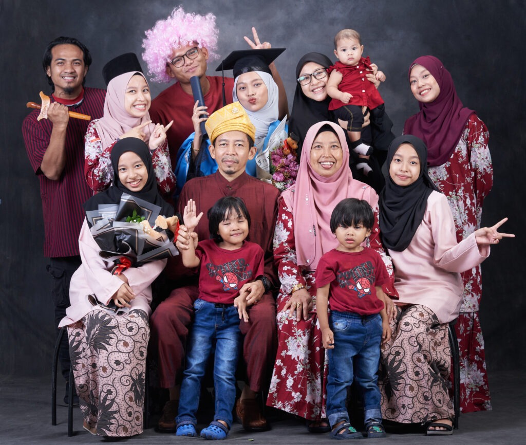 Proses rakaman fotografi di AD Studio. 1
